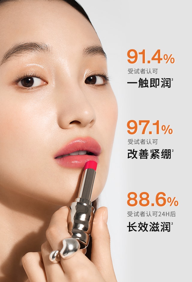 人生就是搏尊龙致美炫色唇膏